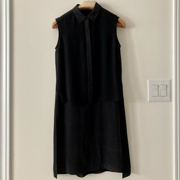 Brand New ALLSAINTS Radial Dress Silk Size 0 - Picture 4 of 7